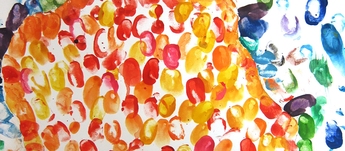 Fingers print– Ecole Houdon 75018 – Public school 9/10 years old